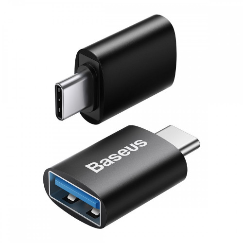 Перехідник Baseus Ingenuity Series Mini OTG Type-C to USB 3.1 Black