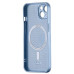 Чехол AG-Matte With MagSafe iPhone 12 Light Blue