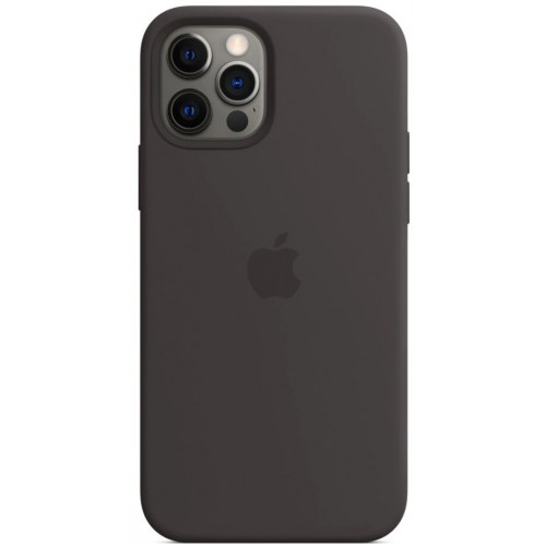 Силиконовая накладка Silicone Case iPhone 12 Pro Max Coffee