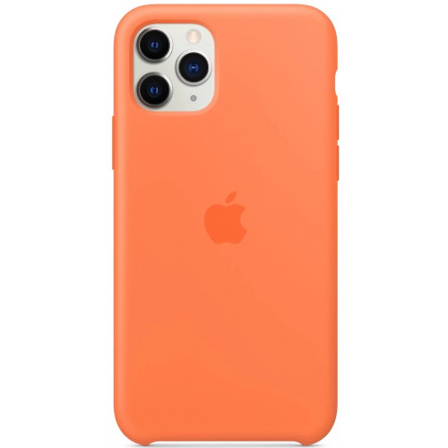 Силиконовая накладка Silicone Case 1:1 для iPhone 11 Pro Max Vitamin C