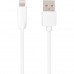 Кабель USB Gelius One GP-UC118 Lightning 2m (12W) White