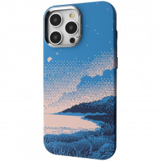 Чохол Proove для Pixel Case with Magnetic Ring iPhone 15 Pro Blue River (PCPXIP15P0C3)