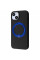 Чехол Proove Reinforce Case with Magnetic Ring для iPhone 15 Blue (PCREIP150012)