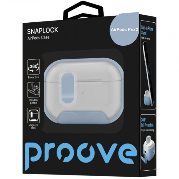Чехол Proove SNAPLOCK Case для AirPods Pro 2 Mint Green (PCSLARP20009)