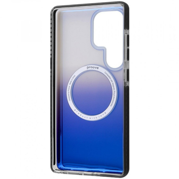 Чехол Proove Shadow Star Case with Magnetic Ring для Samsung Galaxy S25 Ultra Blue (PCSSSGSU2512)