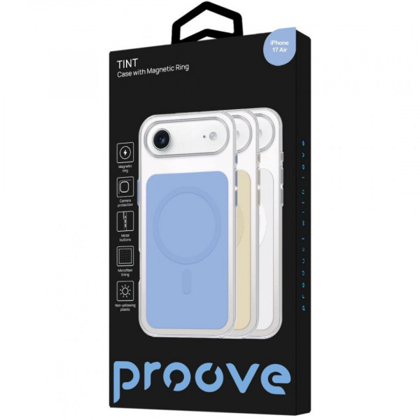 Чохол Proove Tint Case with Magnetic Ring для iPhone 17 Air Sky Blue (PCTCIP17AR17)