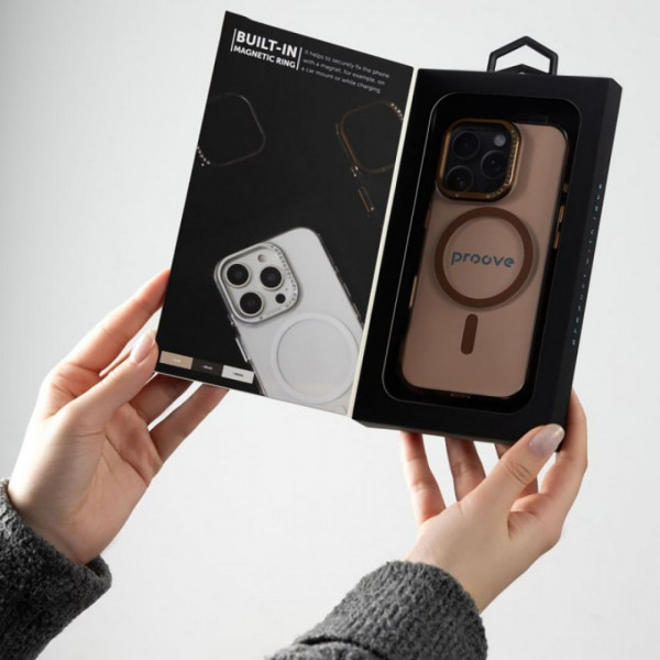 Чохол Proove VS1 Case with Magnetic Ring для iPhone 17 Pro Max/18 Pro Max Black (PCVSIP17PM02)