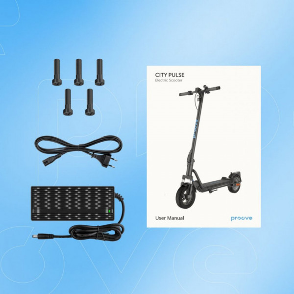 Электросамокат Proove Model City Pulse 350W (черно-оранжевый) (CTPL35030102)