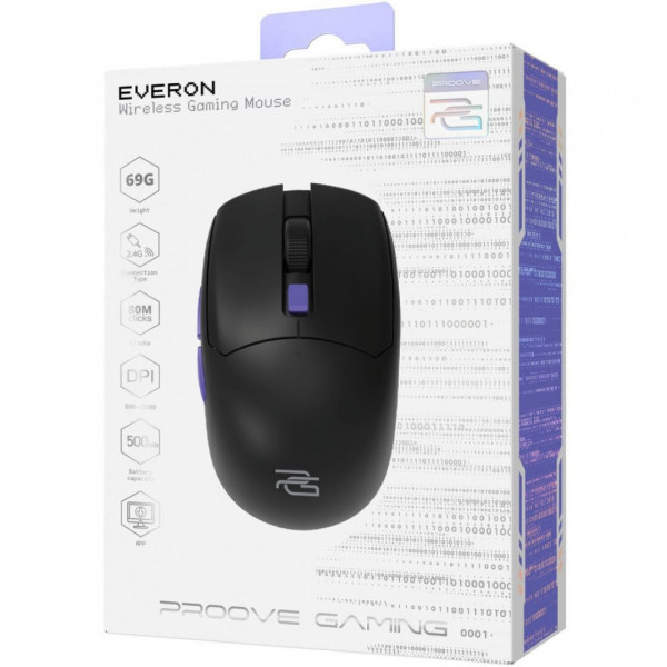 Бездротова ігрова миша Proove Gaming Everon White (WMEV00022002)