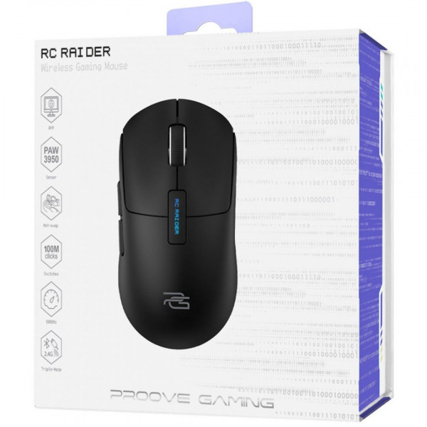 Беспроводная игровая мышь Proove Gaming RC Raider 8K White/Purple (WMRR00122017)