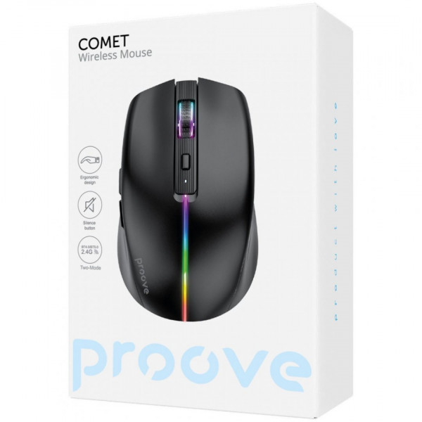 Беспроводная мышь Proove Comet Black (WMCM00022001)