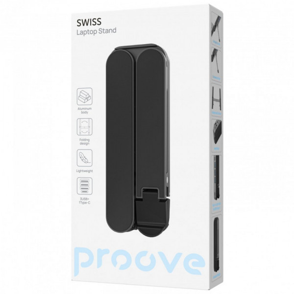 Подставка для ноутбука Proove Swiss Silver (LSSW00322004)