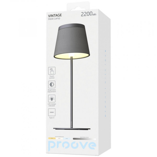 Настольная лампа Proove Vintage Black (NLPV05012001)