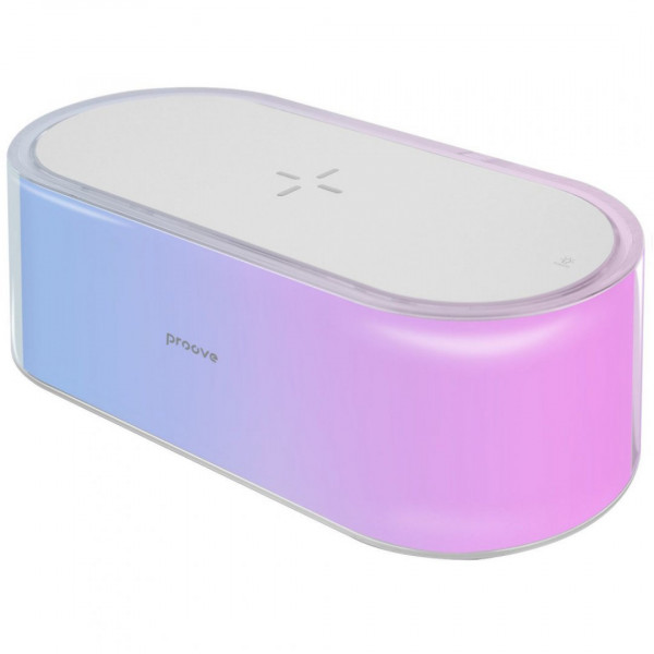 Ночник с беспроводной зарядкой Proove Glow 1200mAh White (PLPG00102002)