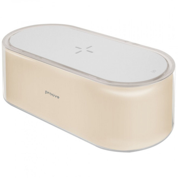 Ночник с беспроводной зарядкой Proove Multicolor Glow 1200mAh White (PLGM00102002)