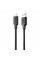 Кабель Proove Striped Silicone USB to Type-C 3A (1m) Black (CCSS60001201)