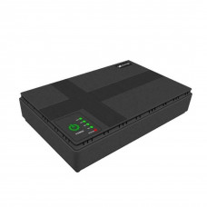 Источник бесперебойного питания UPS DC1018P 10400mAh, USB/ DC: 9V/12V Black