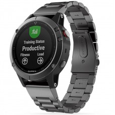 Ремешок Tech-Protect Stainless для Garmin Fenix 3 | 5X | 3HR | 5X Plus | 6X | 6X Pro | 7X Black (9589046920226)