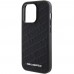 Чехол Karl Lagerfeld Quilted K Pattern для iPhone 15 Pro Black (KLHCP15LPQKPMK)