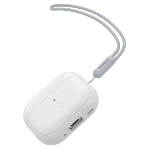 Чехол Spigen для AirPods Pro 2/1 Silicon Fit Strap White/Grey (ACS05811)