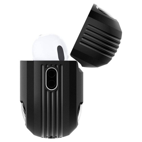 Чохол для AirPods Pro Spigen Rugged Armor Black (ASD00540)