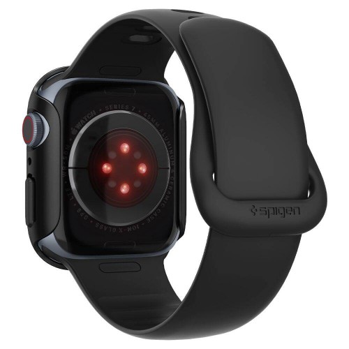 Чохол Spigen Thin Fit для Apple Watch 7/8/9 45mm Black (ACS04174)