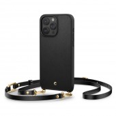 Чехол Spigen Cyrill Classic Charm для iPhone 15 Pro with MagSafe Black (ACS06773)