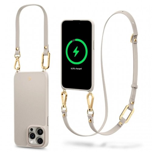 Чохол Spigen Cyrill Classic Charm для Apple iPhone 15 Pro Max with MagSafe Cream (ACS06637)