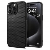 Чехол Spigen Liquid Air для iPhone 15 Pro Max Matte Black (ACS06562)