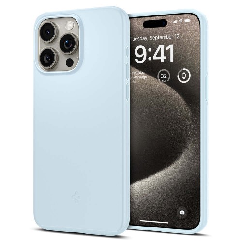 Чехол Spigen Thin Fit для Apple iPhone 15 Pro Max Mute Blue (ACS06550)