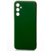 Силиконовая накладка Soft Silicone Case для Samsung A54 2023 A546 Dark Green