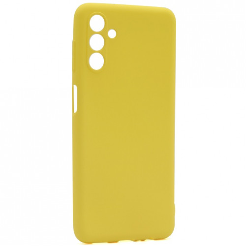 Силиконовая накладка Soft Silicone Case для Samsung A54 2023 A546 Lemon