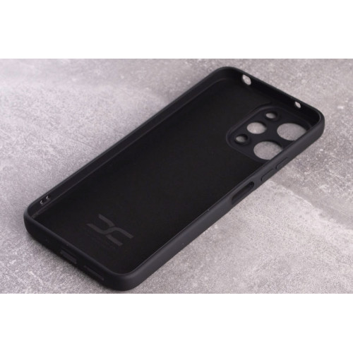 Силиконовая накладка Soft Silicone Case для Xiaomi Redmi 12 Black