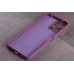 Силиконовая накладка Soft Silicone Case для Xiaomi Redmi 12 Lavender