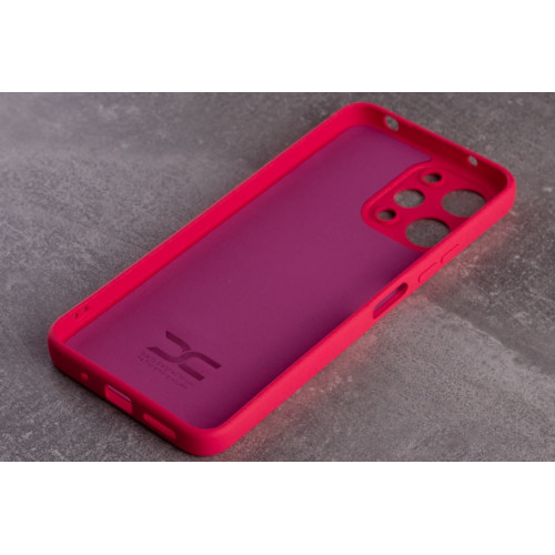 Силиконовая накладка Soft Silicone Case для Xiaomi Redmi 12 Raspberry