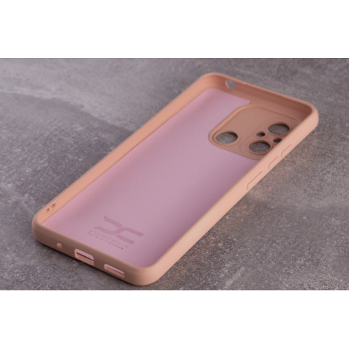 Силиконовая накладка Soft Silicone Case для Xiaomi Redmi 12C Powder