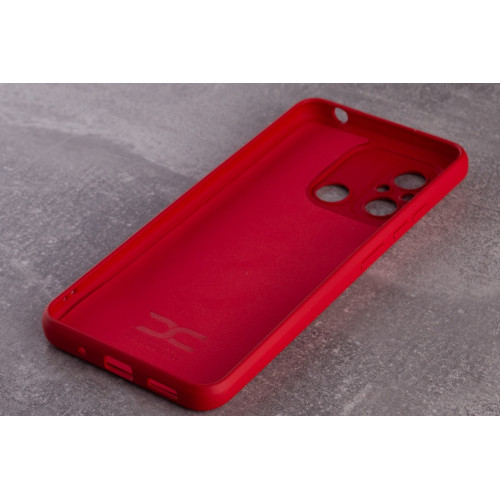 Силиконовая накладка Soft Silicone Case для Xiaomi Redmi 12C Red