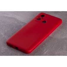 Силиконовая накладка Soft Silicone Case для Xiaomi Redmi 12C Red