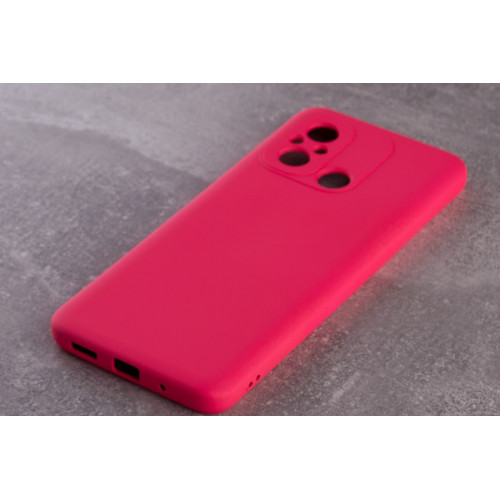 Силиконовая накладка Soft Silicone Case для Xiaomi Redmi 12C Raspberry