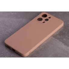 Силиконовая накладка Soft Silicone Case для Xiaomi Redmi 13C Powder