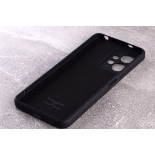 Силиконовая накладка Soft Silicone Case для Xiaomi Redmi Note 12 4G Black