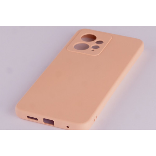 Силиконовая накладка Soft Silicone Case для Xiaomi Redmi Note 12 4G Powder