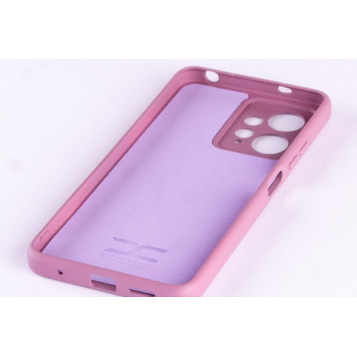 Силиконовая накладка Soft Silicone Case для Xiaomi Redmi Note 12 4G Lavender