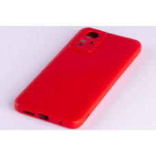 Силиконовая накладка Soft Silicone Case для Xiaomi Redmi Note 12S Red