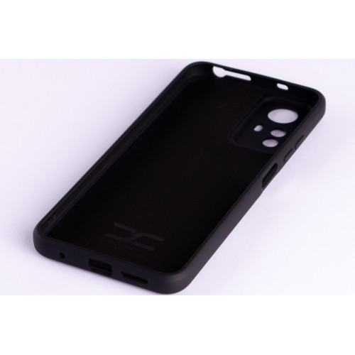 Силиконовая накладка Soft Silicone Case для Xiaomi Redmi Note 12S Black