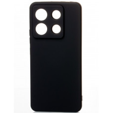 Силиконовая накладка Soft Silicone Case для Xiaomi Redmi Note 13 5G Black