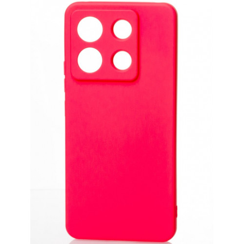 Силиконовая накладка Soft Silicone Case для Xiaomi Redmi Note 13 Pro 5G/Poco X6 5G Raspberry