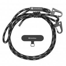 Універсальний ремінець Switcheasy with EasyStrap Card 6mm 2023 Black/White (SPHIPH154BW23)