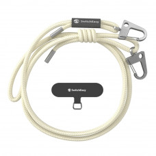 Універсальний ремінець Switcheasy with EasyStrap Card 6mm 2023 White (SPHIPH154WH23)