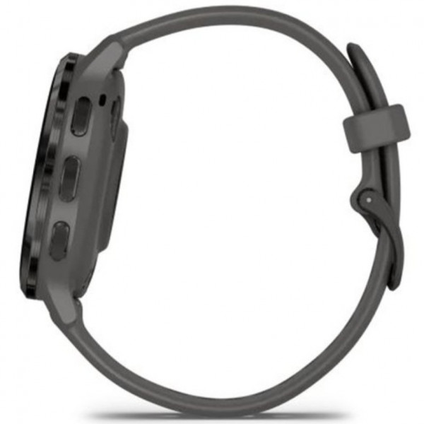 Смарт-часы Garmin Venu 3S Slate Stainless Steel Bezel with Pebble Gray Case and Silicone Band (010-02785-00/50)